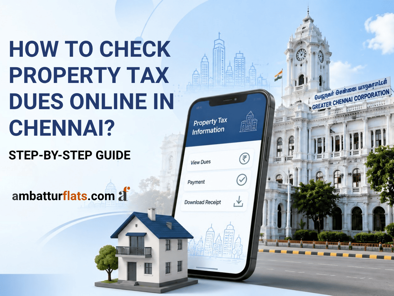 Check Chennai Property Tax Online