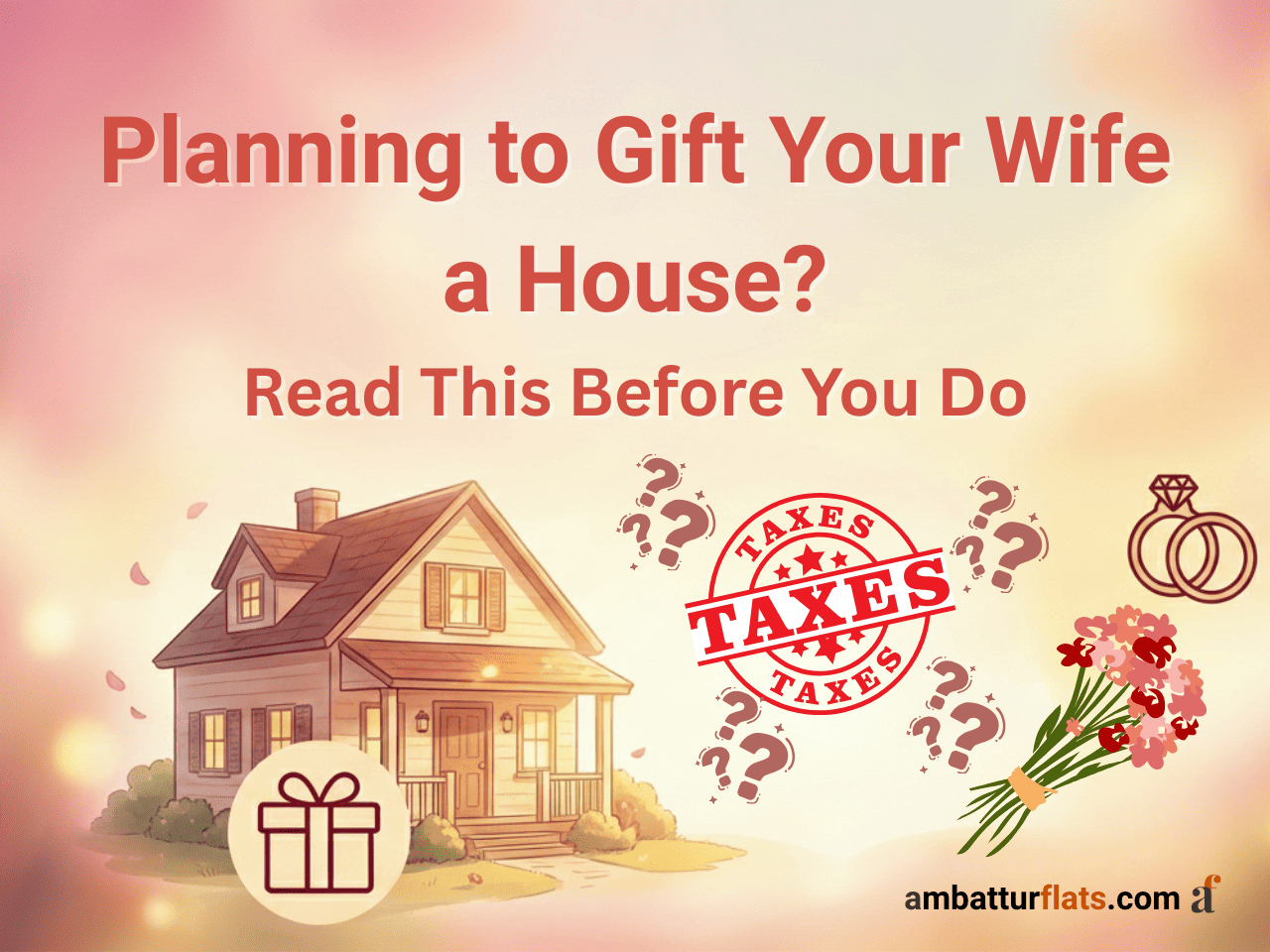 Gifting House to Wife