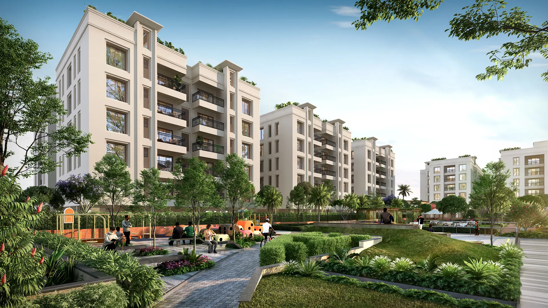 Flats in NuTech Central Park Iyyappanthangal Near Porur Chennai