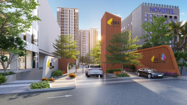 Best flats in Navalur entrance view – AF Iheart Apartments