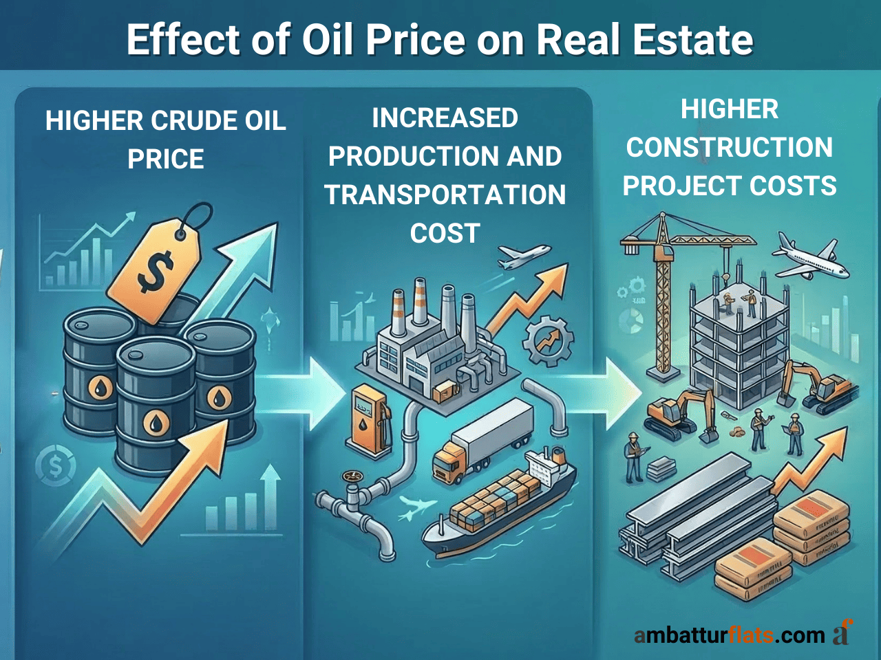 Effect of Oil Price on Real Estate