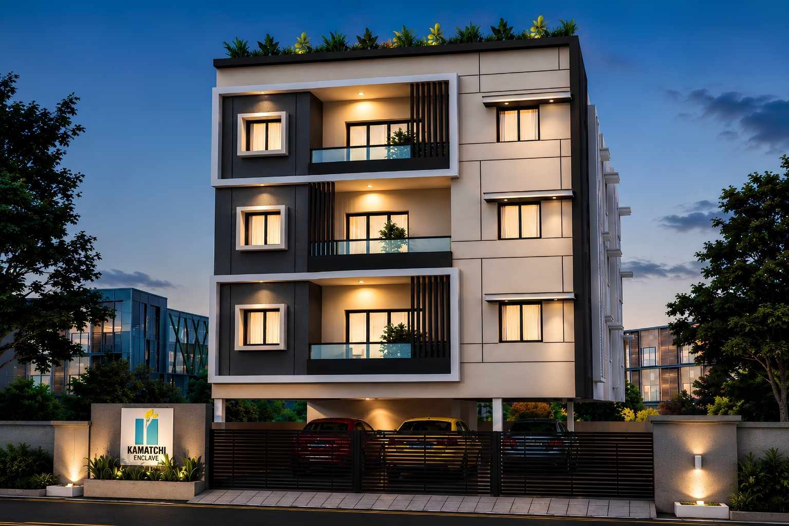 Kamatchi Enclave 3 BHK flats for sale in Thirumullaivoyal, Chennai